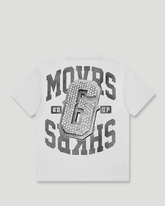 G Pendant T-Shirt Washed White/Grey