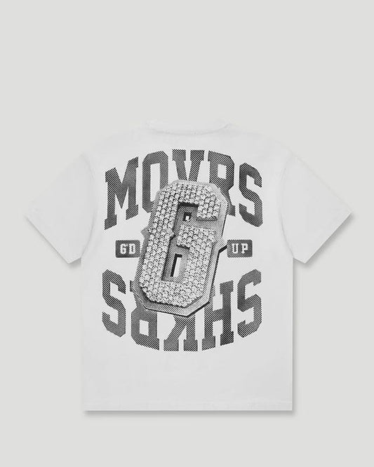 G Pendant T-Shirt Washed White/Grey