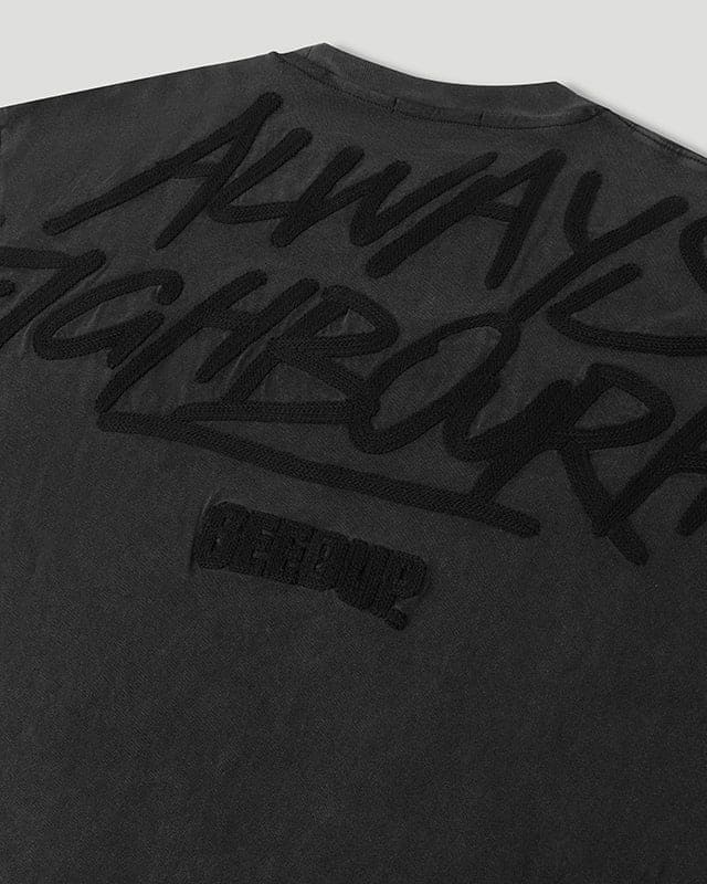 Always Neighbourhood T-Shirt Vintage Washed Black