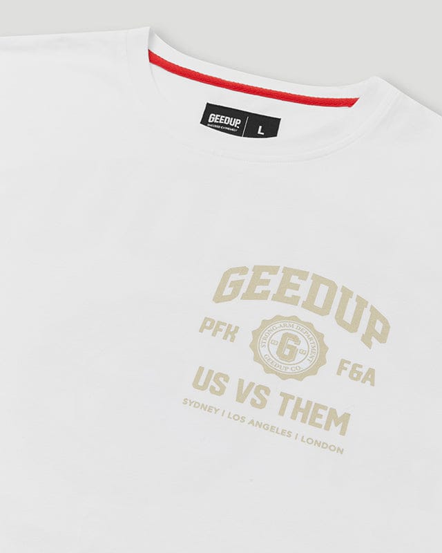 Us vs. Them T-Shirt White/Beige